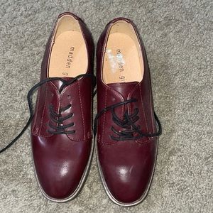 Never worn madden girl loafers